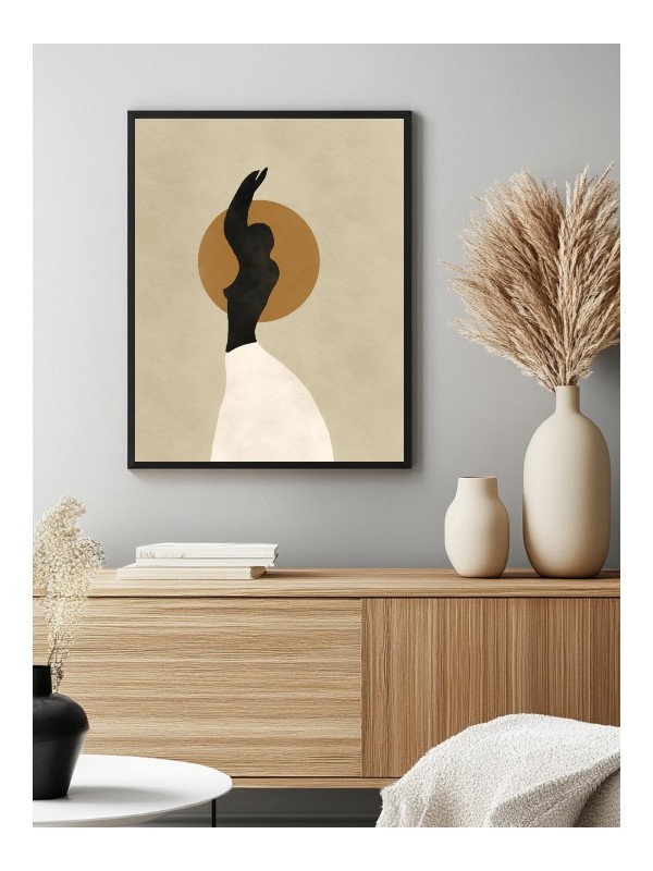 Affiche - Afro girl