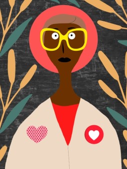 Affiche - Afro ALISA - Affiches | Oueso - Art Afro Contemporain