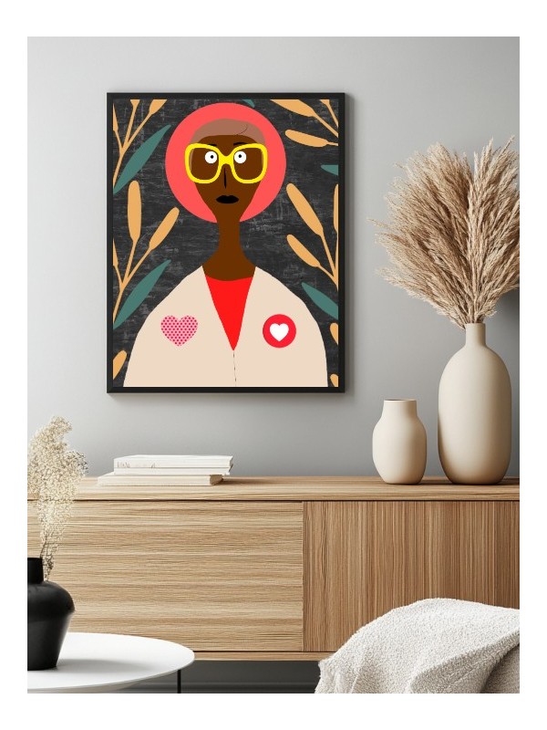 Poster - Afro ALISA - Posters | Oueso - Contemporary Afro Art