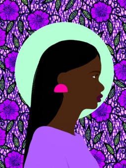 Affiche - Afro Binta