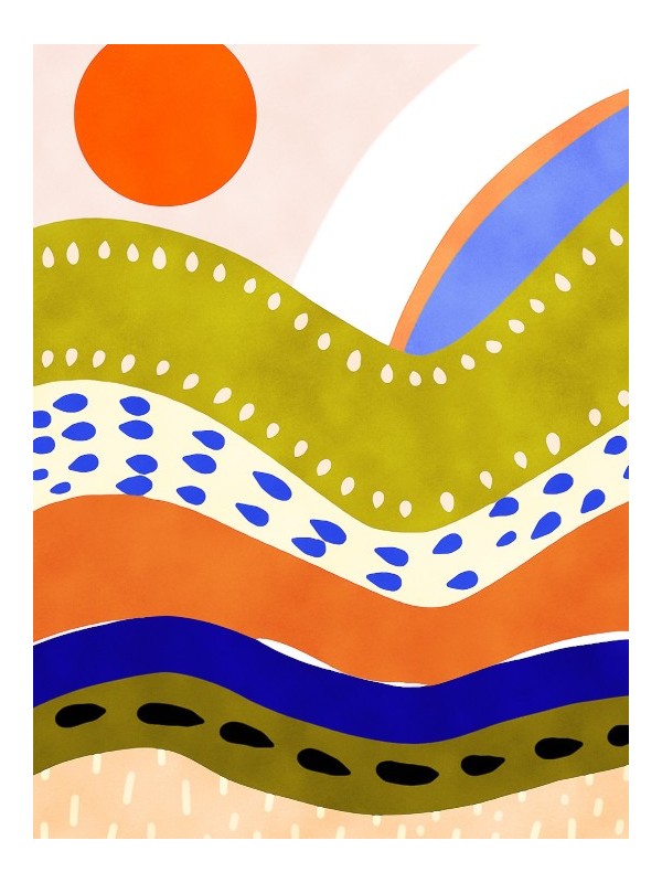 Affiche - Vagua - Affiches | Oueso - Art Afro Contemporain