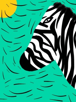 Affiche - zerbre - Accueil | Oueso - Art Afro Contemporain