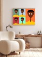 Poster - Afro MAN - Accueil | Oueso - Contemporary Afro Art