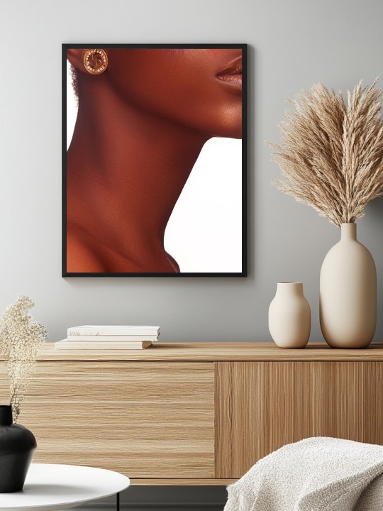 Affiche - Afro Rose-Affiches-OUESO