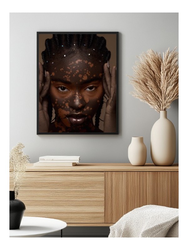 Poster - Afrona - Posters | Oueso - Contemporary Afro Art