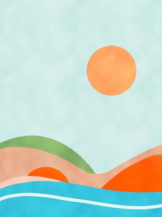 Affiche - Orange Fall Affiche - Orange Fall-Affiches-OUESO