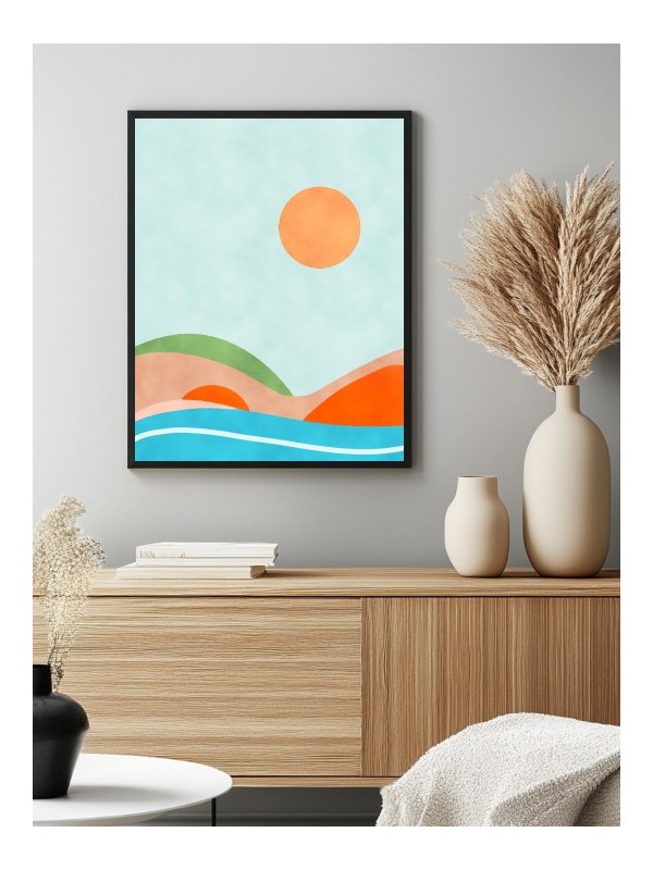 Poster - Orange Fall