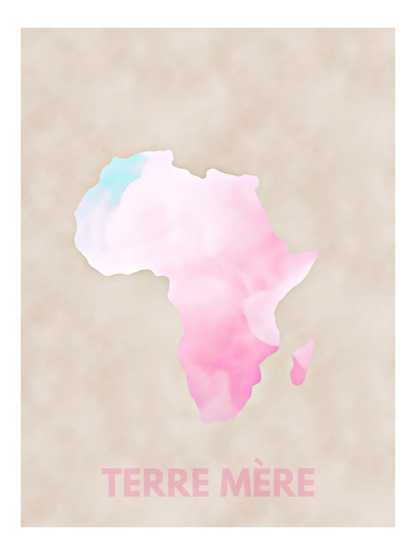Affiche - Africa terre mère - Affiches | Oueso - Art Afro Contemporain Affiche - Africa terre mère - Affiches | Oueso - Art Afro Contemporain