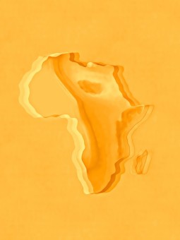 Affiche - AFRICA N°1 - Affiches | Oueso - Art Afro Contemporain