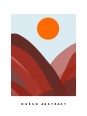 Affiche - Ouéso abstract