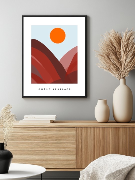 Affiche - Ouéso abstract-Posters-OUESO
