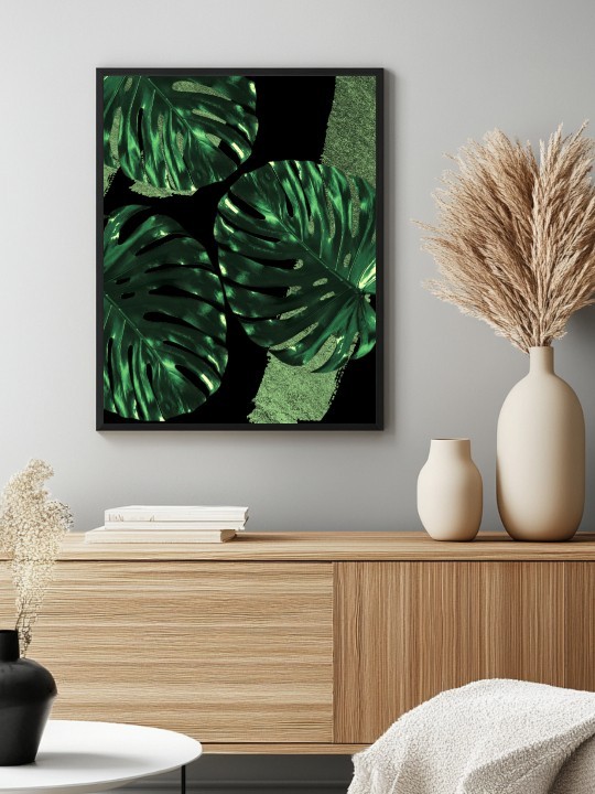 Poster -Palm green-Posters-OUESO