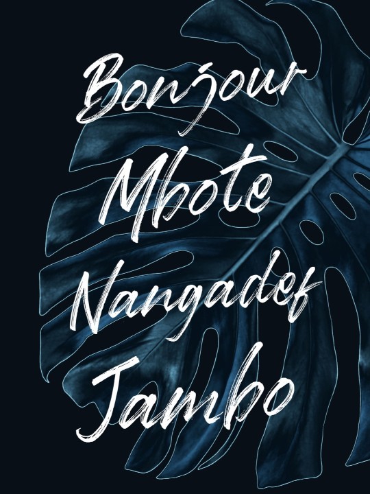 Affiche - Mbote Nangadef Affiche - Mbote Nangadef-Affiches-OUESO