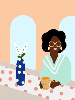 Affiche - Afro Rachel