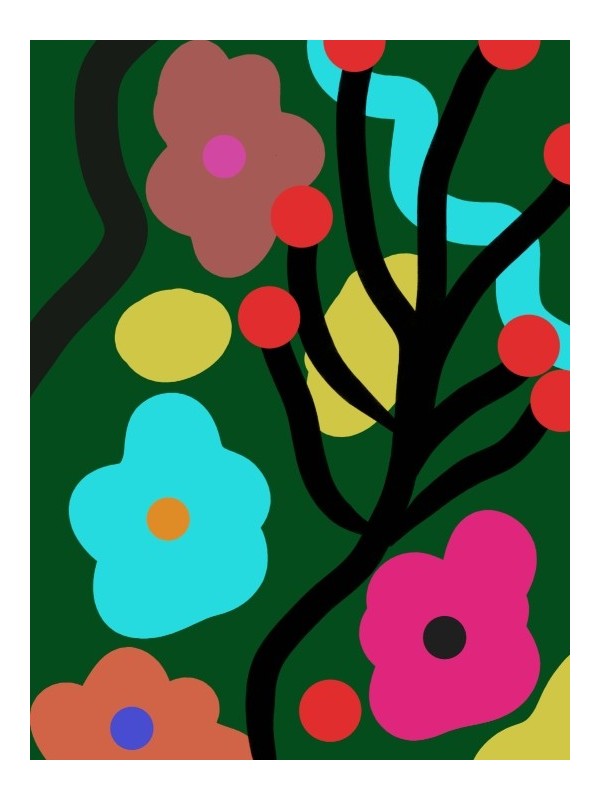 Affiche - Flower Art Affiche - Flower Art