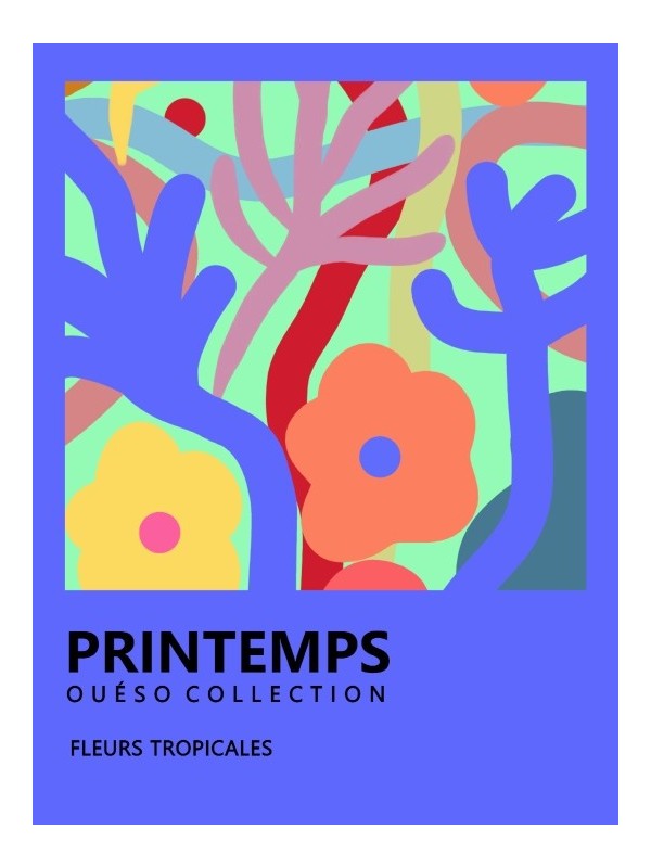 Affiche - Feurs Tropicales