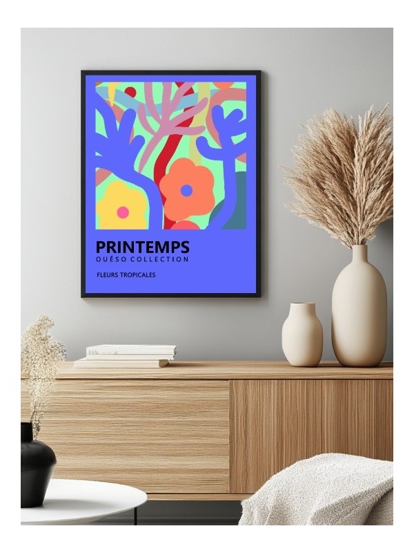 Affiche - Feurs Tropicales