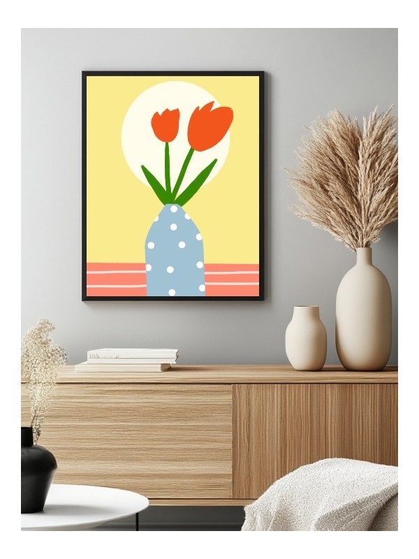 Affiche - Fleurs dagha 2