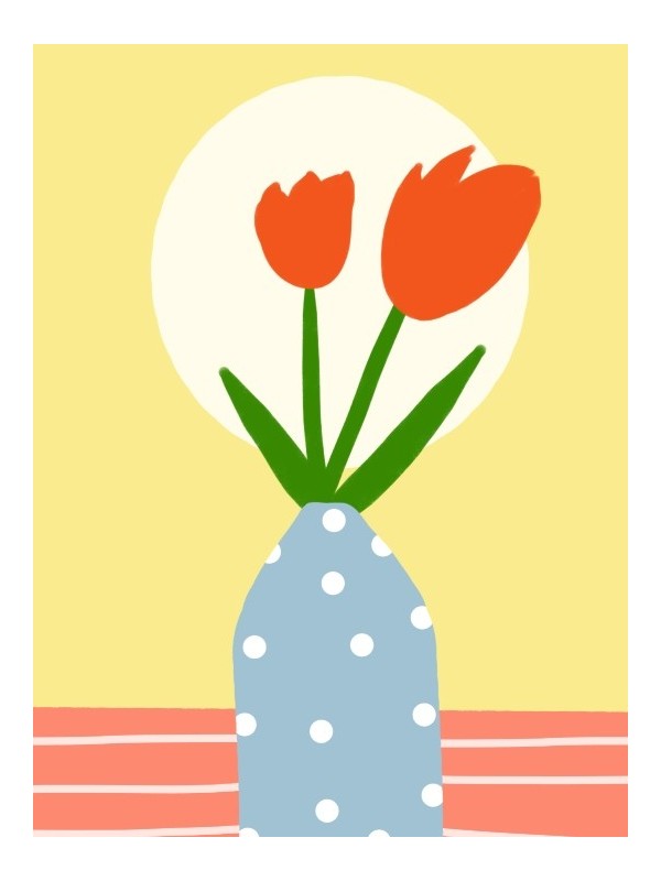 Affiche - Fleurs dagha 2