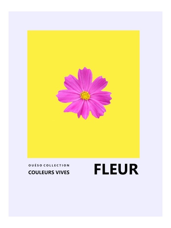 Affiche - Fleur