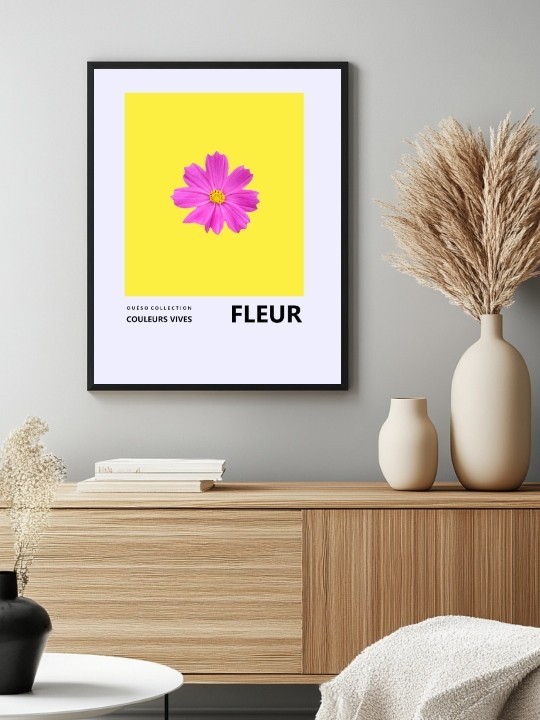 Affiche - Fleur-Affiches-OUESO