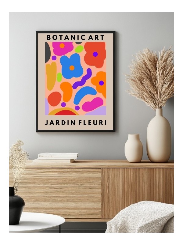 Affiche - Jardin Fleuri