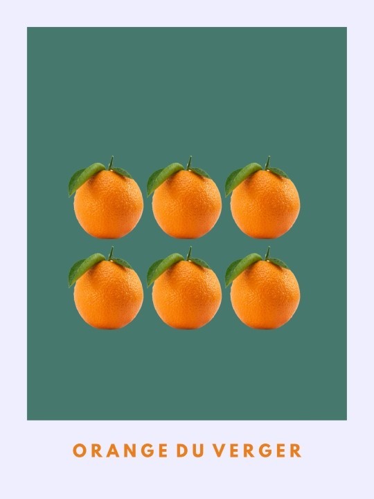 Affiche - Orange du verger Affiche - Orange du verger-Affiches-OUESO