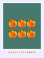 Affiche - Orange du verger Affiche - Orange du verger