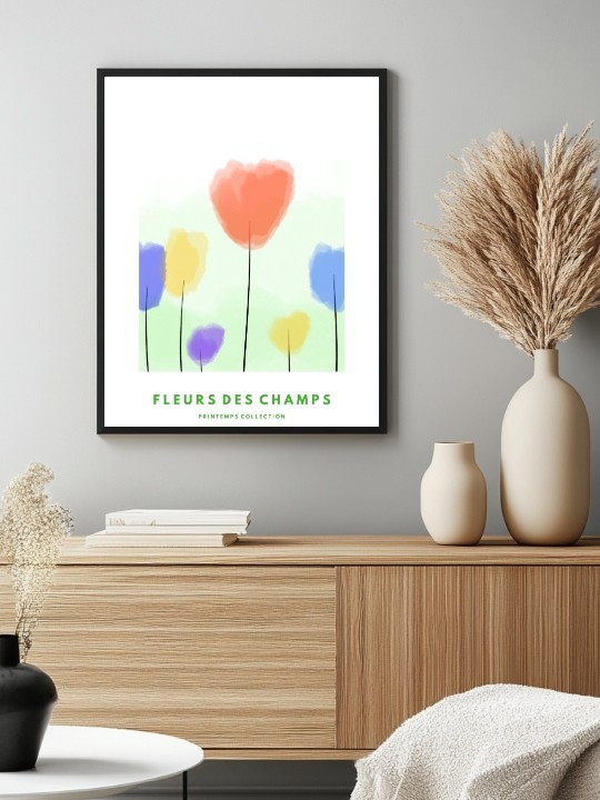 Affiche - Fleurs des champs-Affiches-OUESO