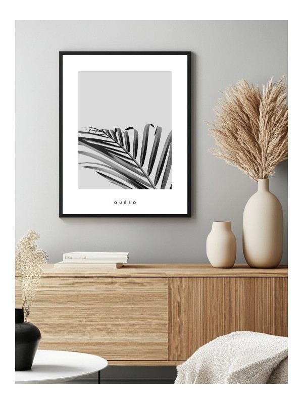 Affiche -feuille de dattier