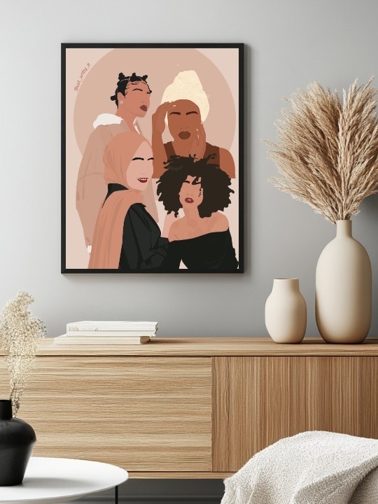 Poster - Filles (Estel Memana)-Posters-OUESO