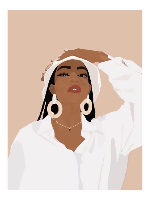 Affiche - Afro Hawa (Estel Memana) Affiche - Afro Hawa (Estel Memana)