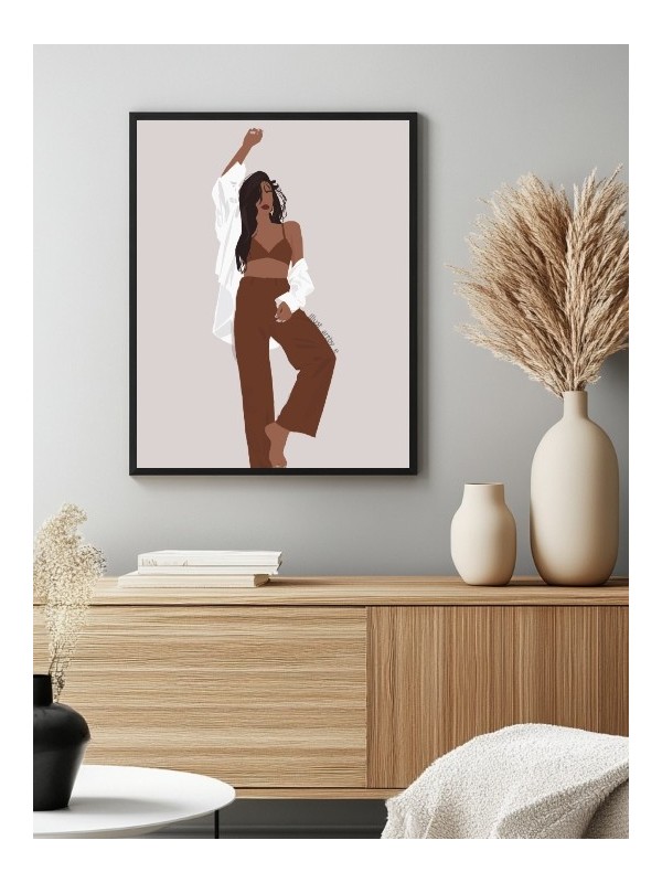 Affiche - AfroRose (Estel Memana)