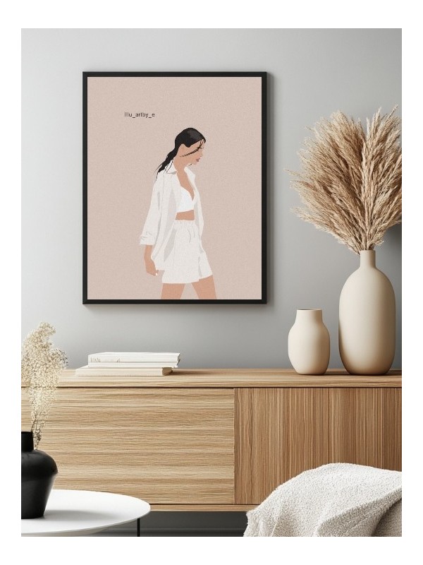 Affiche - Afro Kim (Estel Memana) Affiche - Afro Kim (Estel Memana)