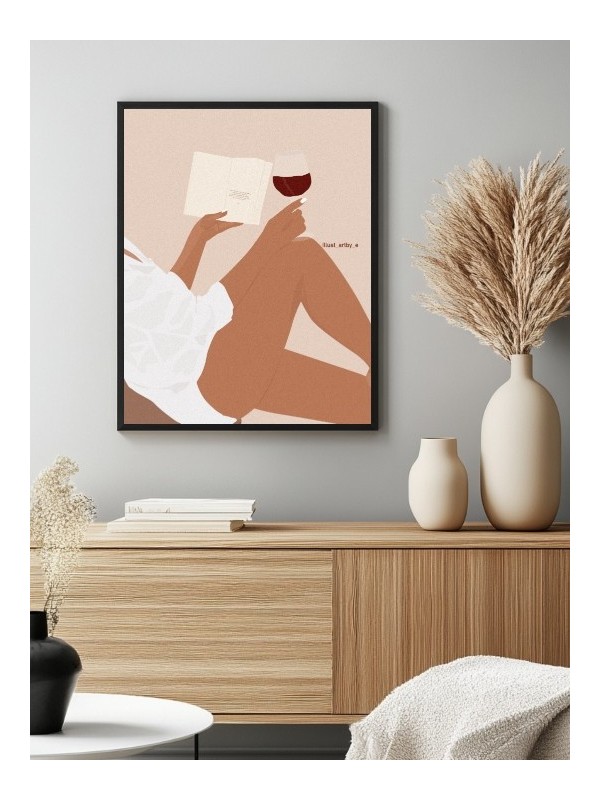 Affiche - Afro Michou (Estel Memana) Affiche - Afro Michou (Estel Memana)