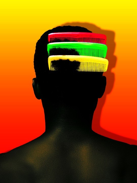 Poster - Tricolors Afro (Deezy pics)-Posters-OUESO