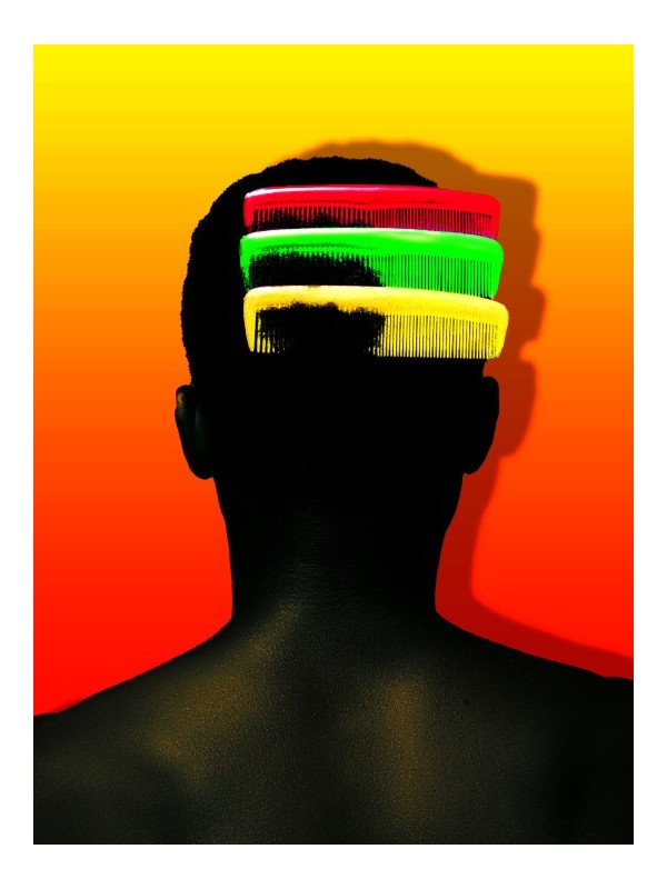 Poster - Tricolors Afro (Deezy pics)