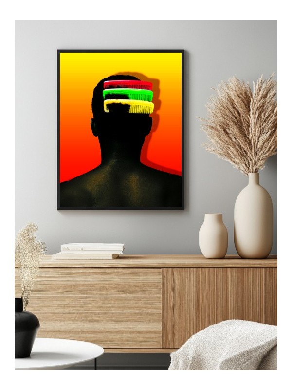 Affiche - Tricolors Afro (Deezy pics)