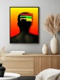 Poster - Tricolors Afro (Deezy pics)