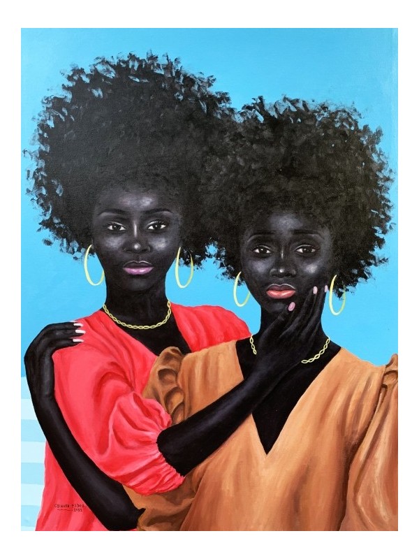 Poster - Afro filles (Esther Obiwuru)
