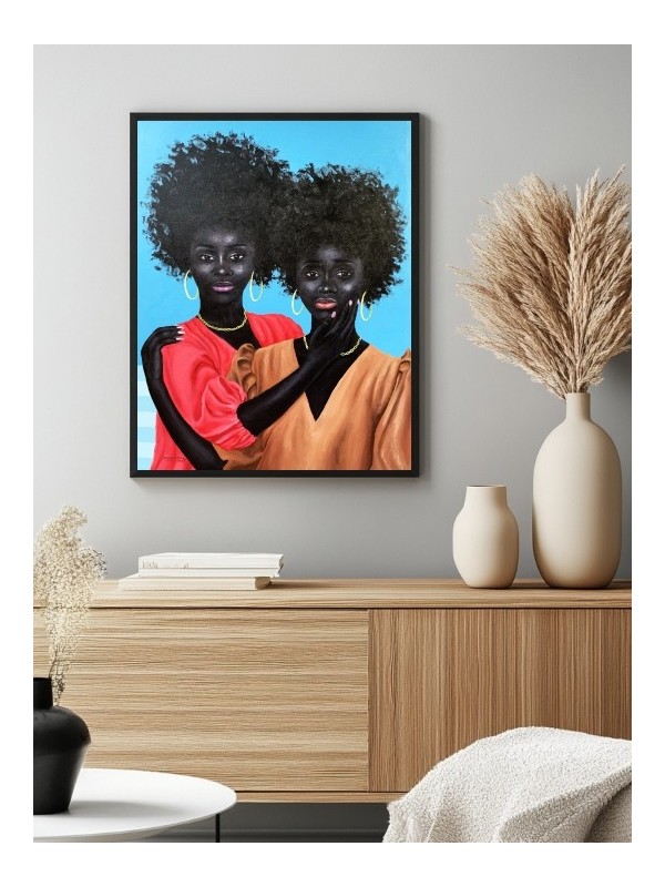 Poster - Afro filles (Esther Obiwuru)
