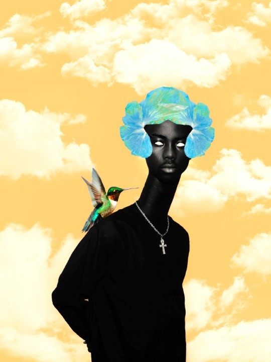 Poster - Afro Black star (Deezy pics)-Posters-OUESO