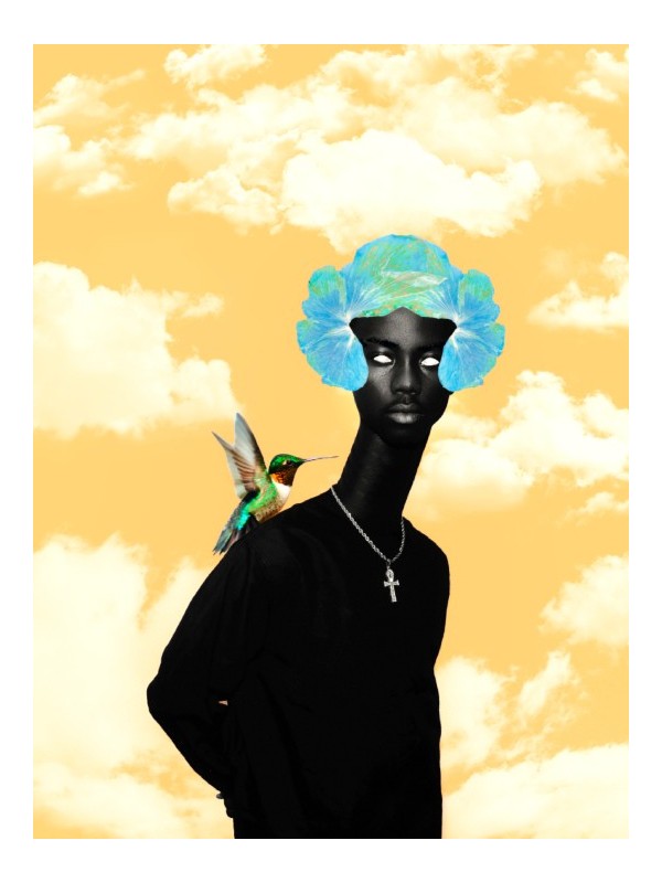 Poster - Afro Black star (Deezy pics)