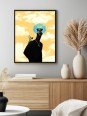Poster - Afro Black star (Deezy pics)