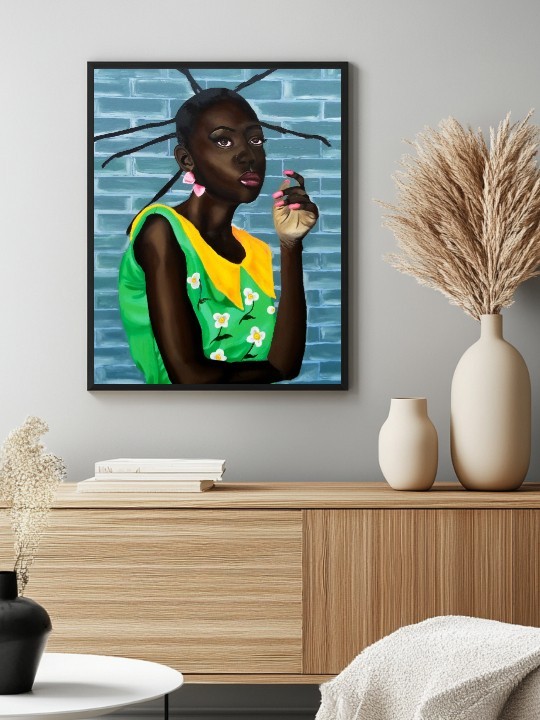 Affiche - Afro Lala (Olaosun Oluwapelumi) Affiche - Afro Lala (Olaosun Oluwapelumi)-Affiches-OUESO