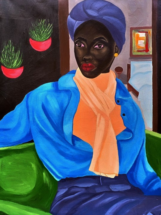 Affiche - Afro FATIM (Olaosun Oluwapelumi) Affiche - Afro FATIM (Olaosun Oluwapelumi)-Affiches-OUESO