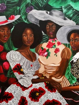 Poster - Afro Famille (Olaosun Oluwapelumip)