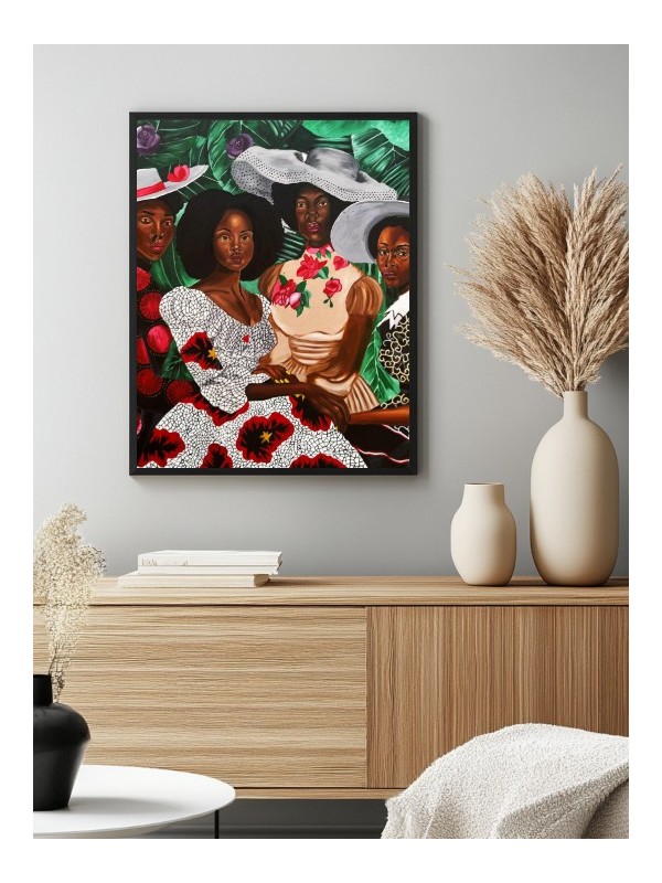Affiche - Afro Famille (Olaosun Oluwapelumip)