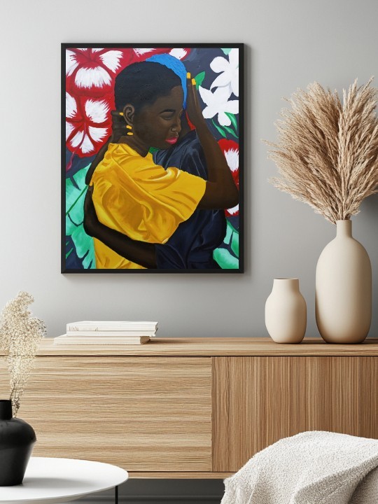 Affiche - Afro Sacred Love (Olaosun Oluwapelum) Affiche - Afro Sacred Love (Olaosun Oluwapelum)-Affiches-OUESO