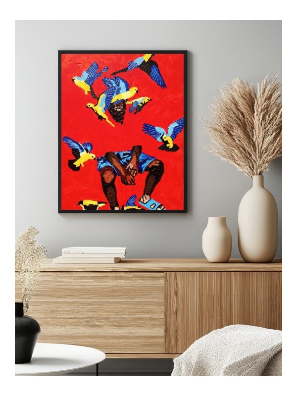 Poster - Afro OISEAUX (Daniel Gyekyi Gyan)